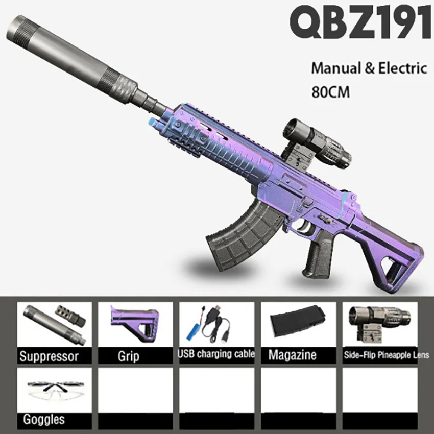 M416 Ultimate EBB Auto Gel Blasters Hoge snelheid elektrisch gelpistool Speelgoed Dominate Outdoor Team Combat Het perfecte cadeau voor volwassenen