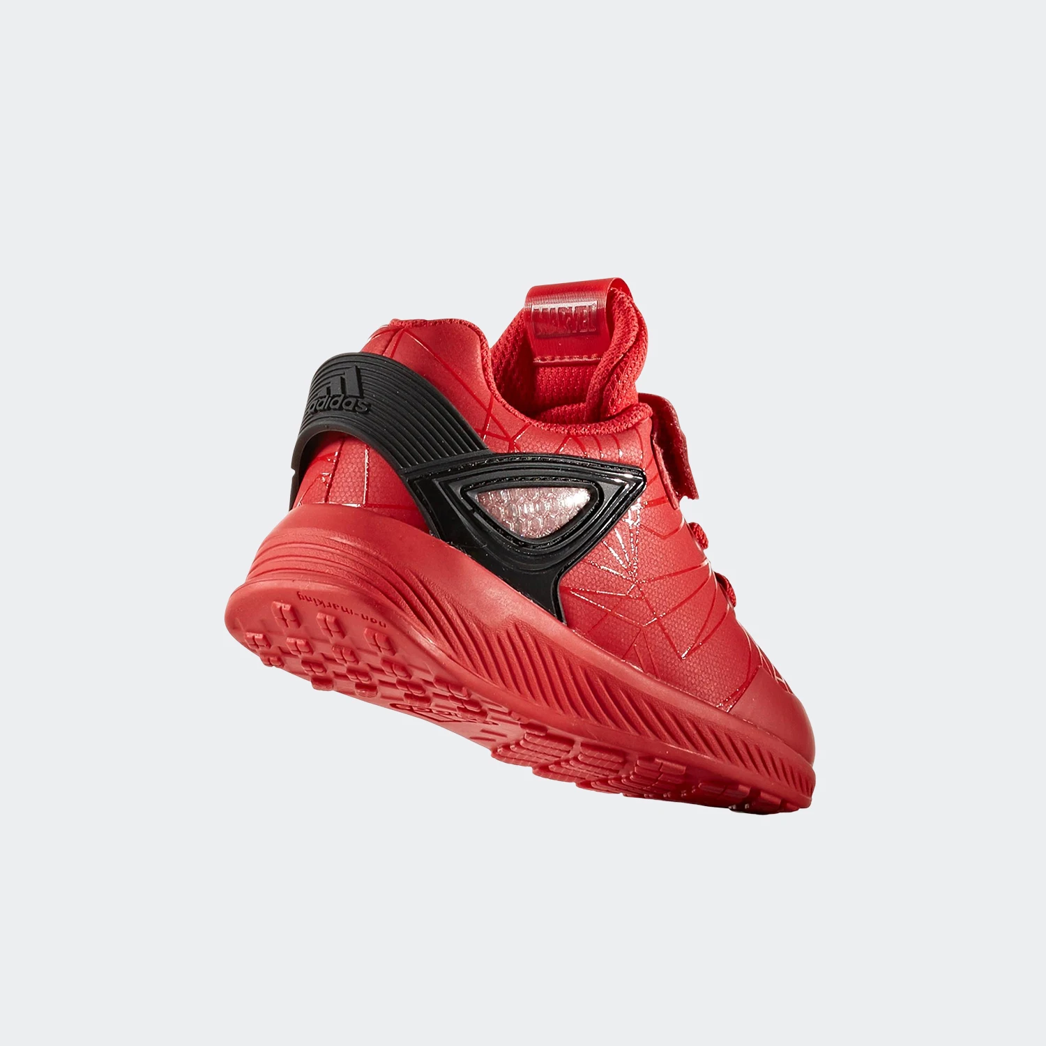 Adidas Authentic New Spider-Man Kids Hook and Loop Tênis de corrida casuais S81132