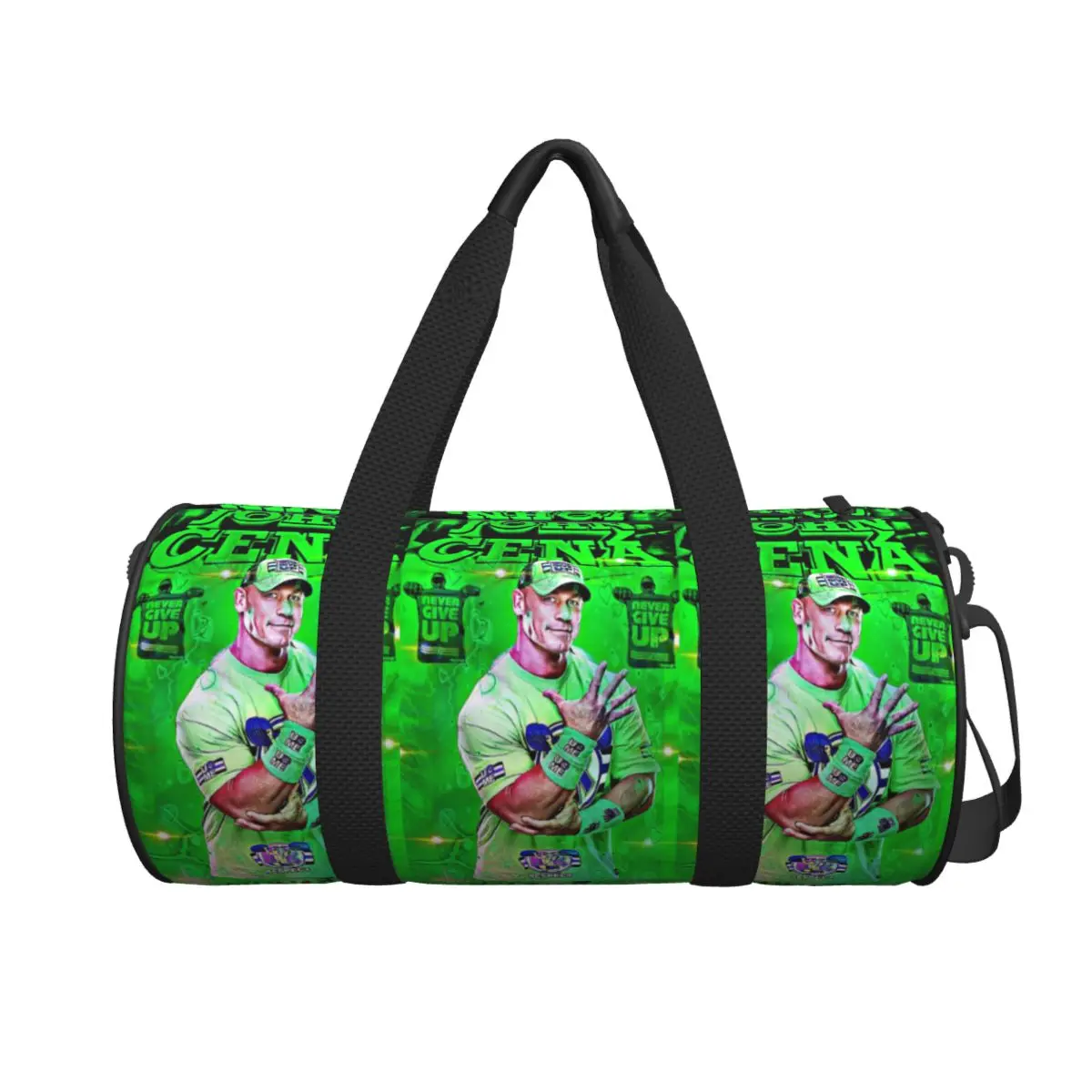 

John Cena The Champ Is Here Wrestler Sports (12) Large Duffle Gym Bag Multi-Functional Duffle Travel Bags Handbags Fitness bag