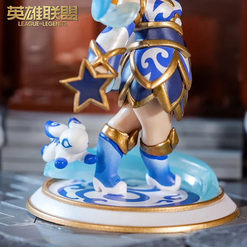 In Stock League of Legends Blue Porcelain Lux 12.6cm Dragon Year Limited Figure Game Collectible Anime Model Trendy Desktop Doll - view 4