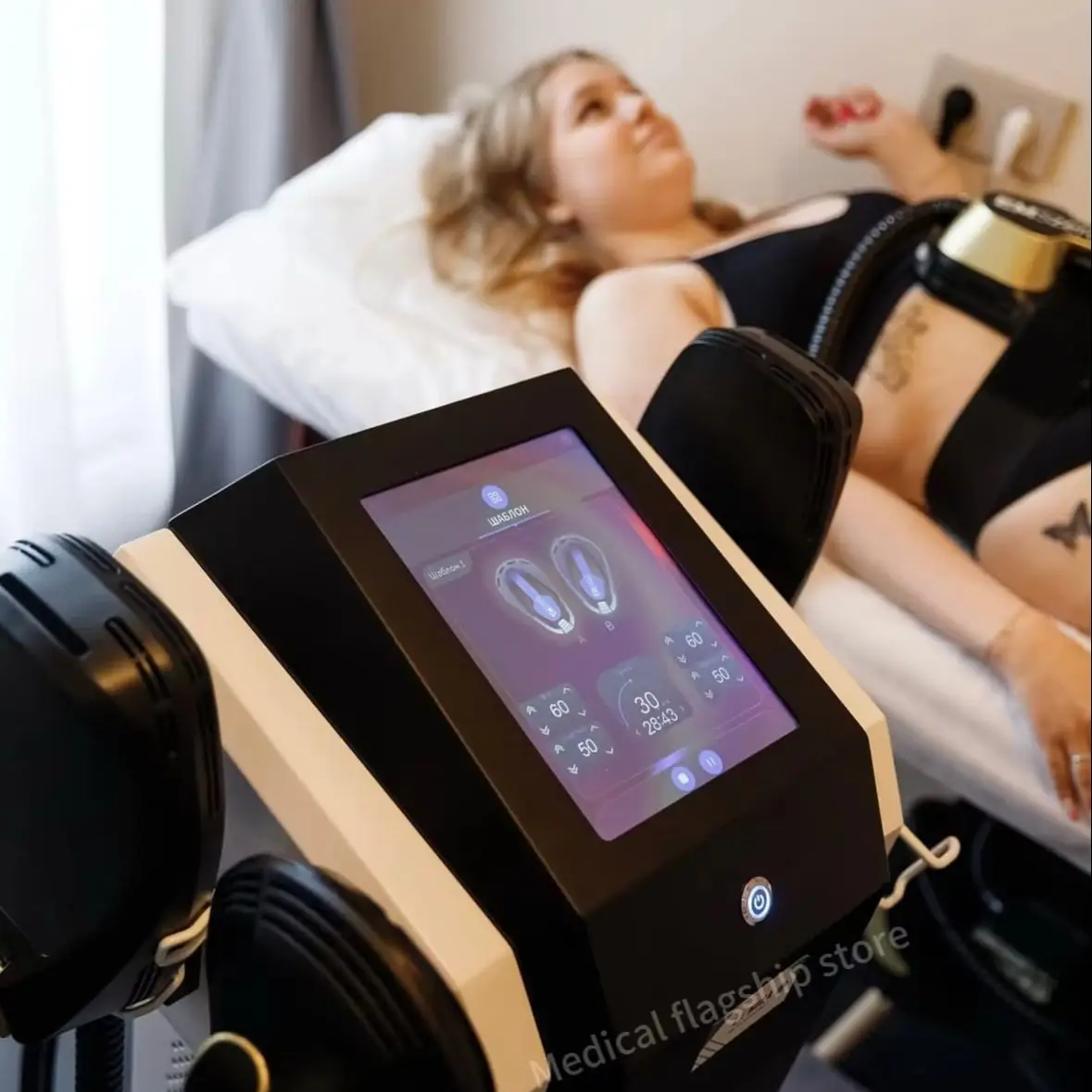 MYOslim  Neo 15Tesla RF  Machine Professional  Body Sculpt 6500W EmsMuscle Stimulator Slimming Portable DLS