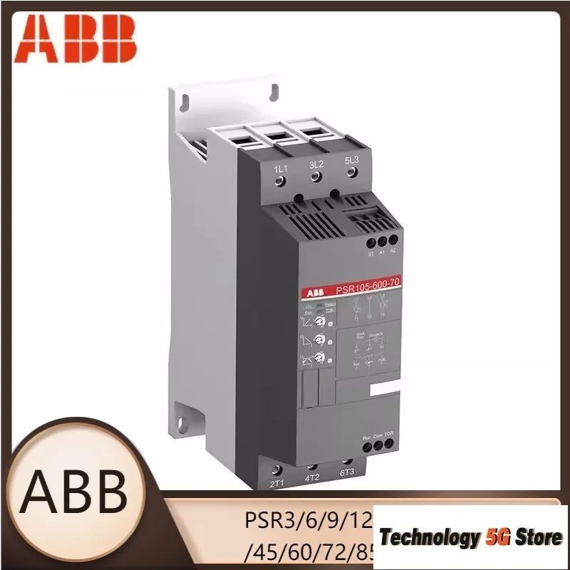 오리지널 ABB 소프트 스타터 PSR3/6/9/12/16/25/30/37/45/60/72/85/ PSR3-600-70 PSR6-600-70 PSR9-600-70 PSR12-600-70 PSR16-600-70 신제품