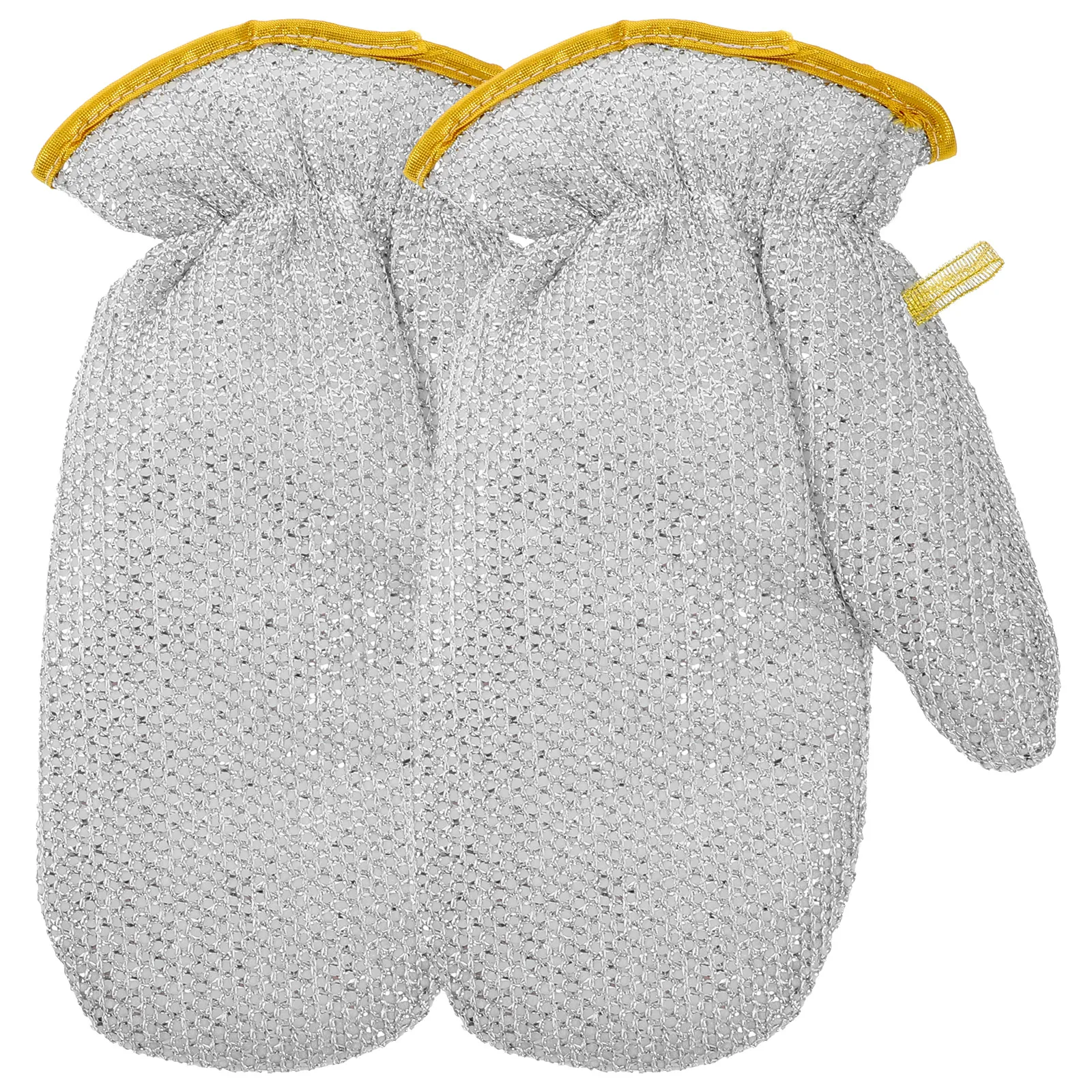 

2pcs Anti-scalding Dishwashing Gloves Heat Resistant Non-slip PVC Kitchen Cleaning Waterproof Useful Accessories Gloves Home