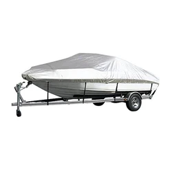 Boat Cover Yacht Outdoor Protection Waterproof Heavy Duty Silver Reflective 300D Oxford Fabric Anti-smashing Durable Tear Proof