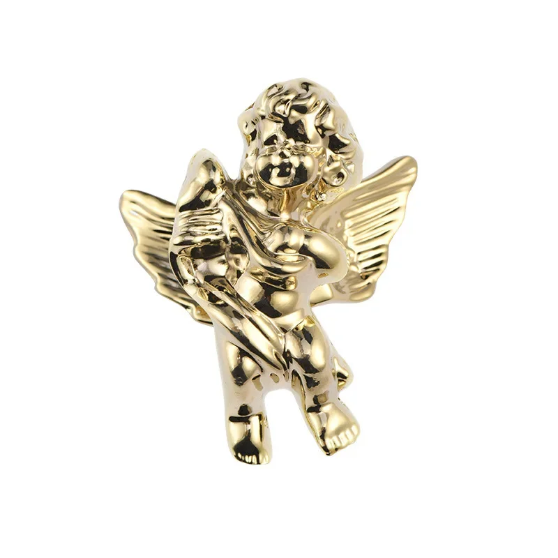 BRASS LIFE Furniture  Angel, Dragonfly Handle Brass Pulls Cupboard Wardrobe Dresser Shoe Box Drawer Cabinet Handles