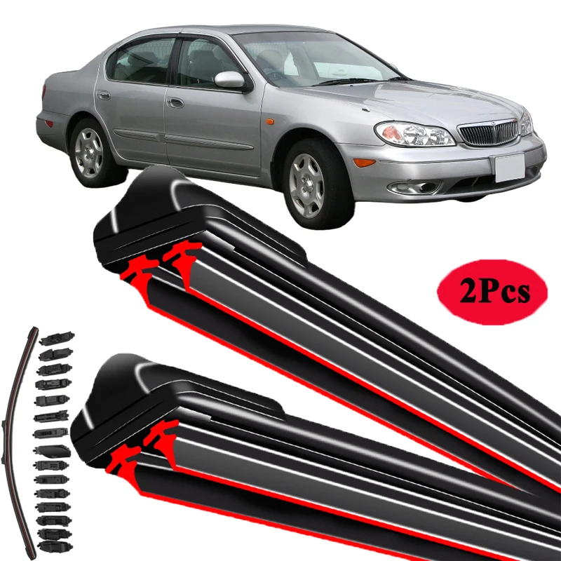 

For NISSAN CEFIRO III A33 2000-2006 Car Windshield Wiper Blade Front Windscreen Brushes Accessories Window Cleaning Replacement