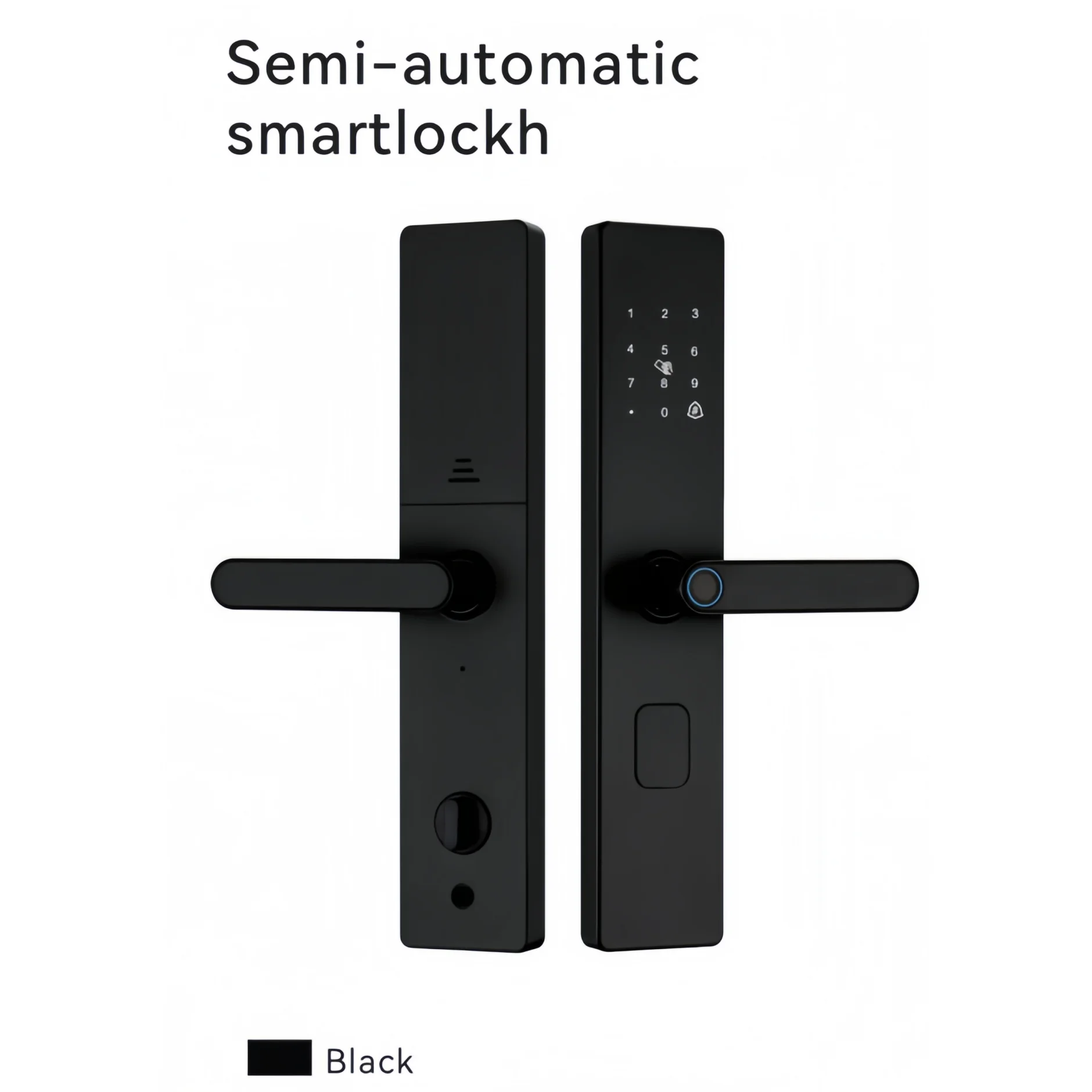 Smart Lock Home Apartment Electronic Digital Biometric Fingerprint Lock Memory Card Cloud Aluminum Alloy Wood/Steel/Stainless