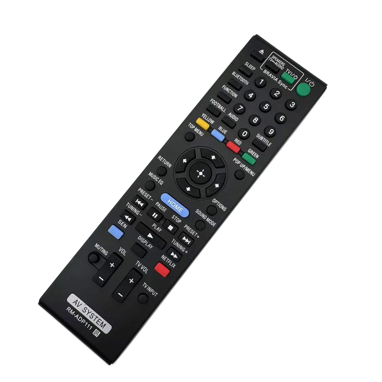 ใหม่แทนที่ Remote RM-ADP111สำหรับ Sony Blu-Ray โฮมเธียเตอร์ BDV-E2100 BDV-E3100 BDV-E4100 BDV-E6100