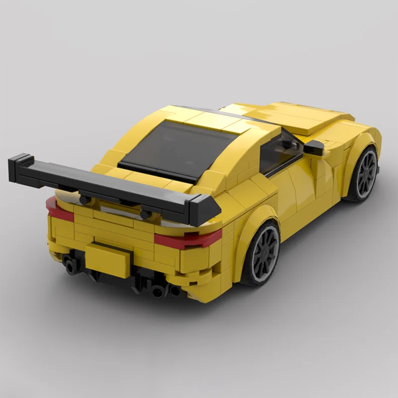 340개 MOC 메르세데스 AMG GT 블랙 시리즈 시티 챔피언즈 슈퍼카 블록 생일 창의적인 크리스마스 장난감 선물