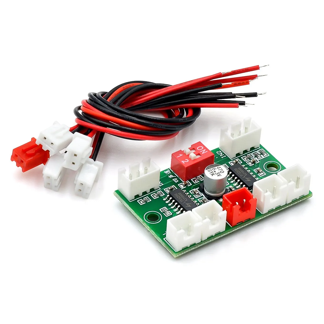 Mini PAM8403 Digital Audio Amplifier Board 4 Channels 3W*4 DC 5V Stereo Sound AMP XH-A156 with Cable For Speaker