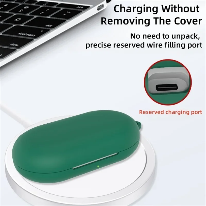 Adequado para soundcore v20i fone de ouvido caso capa de silicone anti gota e à prova de poeira caso anti impressão digital prevenção de queda lavável