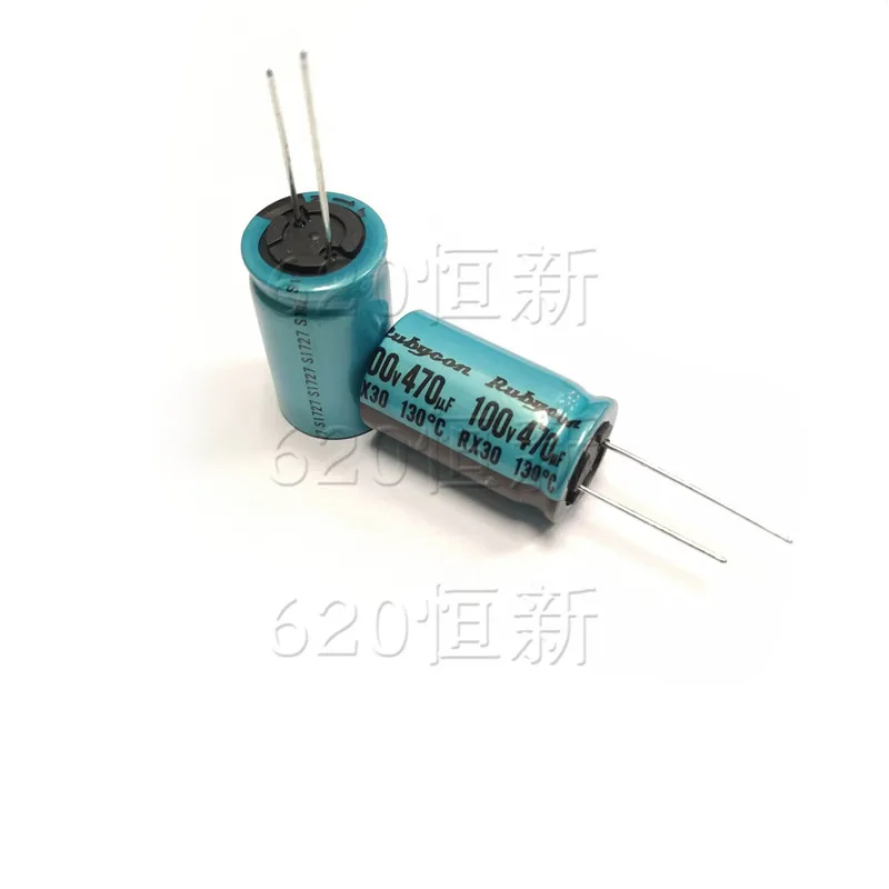 5Pcs/Lot 100V 470UF RX30 130C D18xL31.5mm Original Japan Aluminum Electrolytic CapacitorRadial Lead Type 4000hours