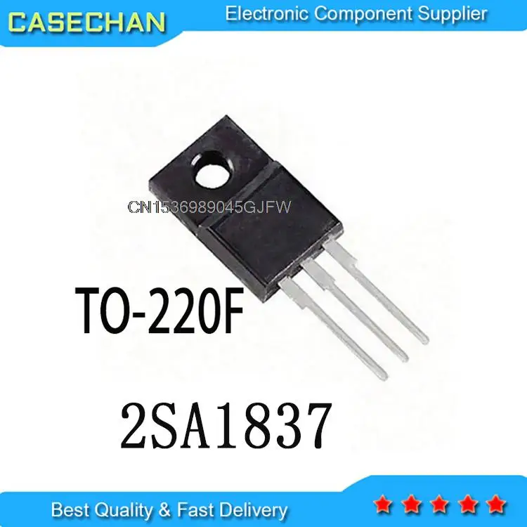 10PCS New and Original A1837 + 2SC4793 C4793 TO-220F 1A 230V 20W NEW 2SA1837