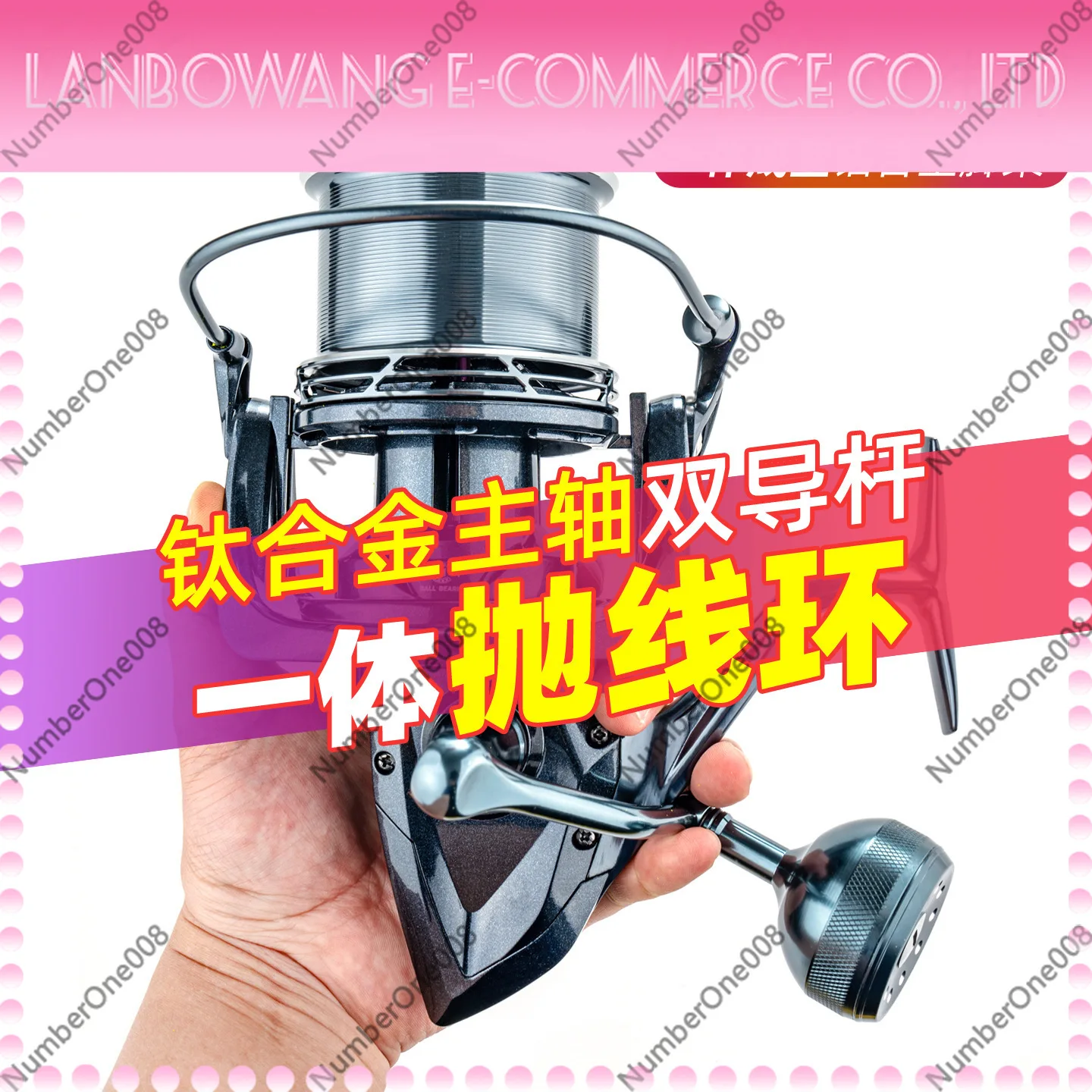 VA Full Metal Long Cast Spinning Reel Saltwater Anchor Fishing Reel Tapered Shallow Spool Heavy Duty