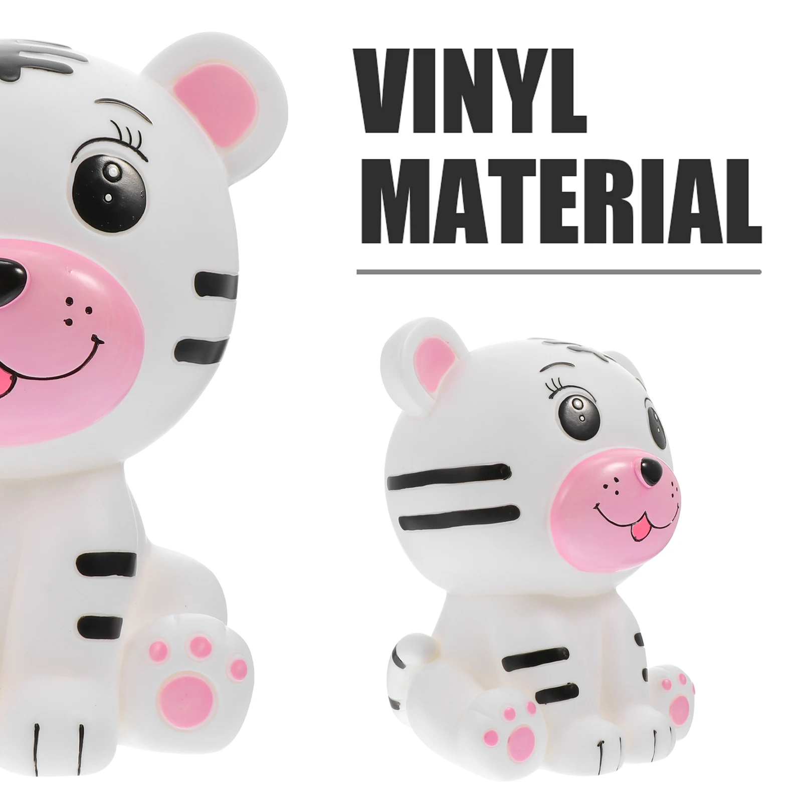 

Tiger Shape Coin Bank Adorable Piggy Bank Creative Kids Gifts Cartoon Money Storage Jar Home Decor Savings Can