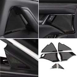 STAINLESS STEEL INTERIOR DOOR SPEAKER BEZEL COVER GARNISH FOR MAZDA 3 MAZDA3 2019-2022 ACCESSORIES CAR STYLING Car Audio Speaker