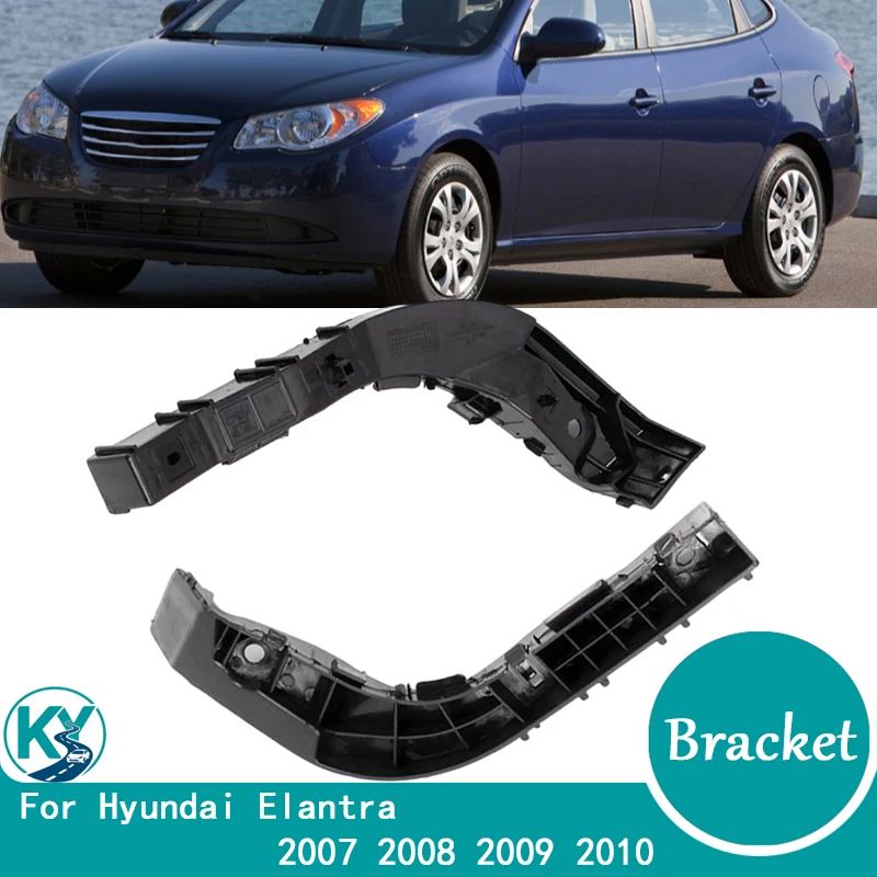 

Front Bumper Brackets For Hyundai Elantra 2007 2008 2009 2010 Left Right Bracket Clip Car Accessories 865142H000 865132H000