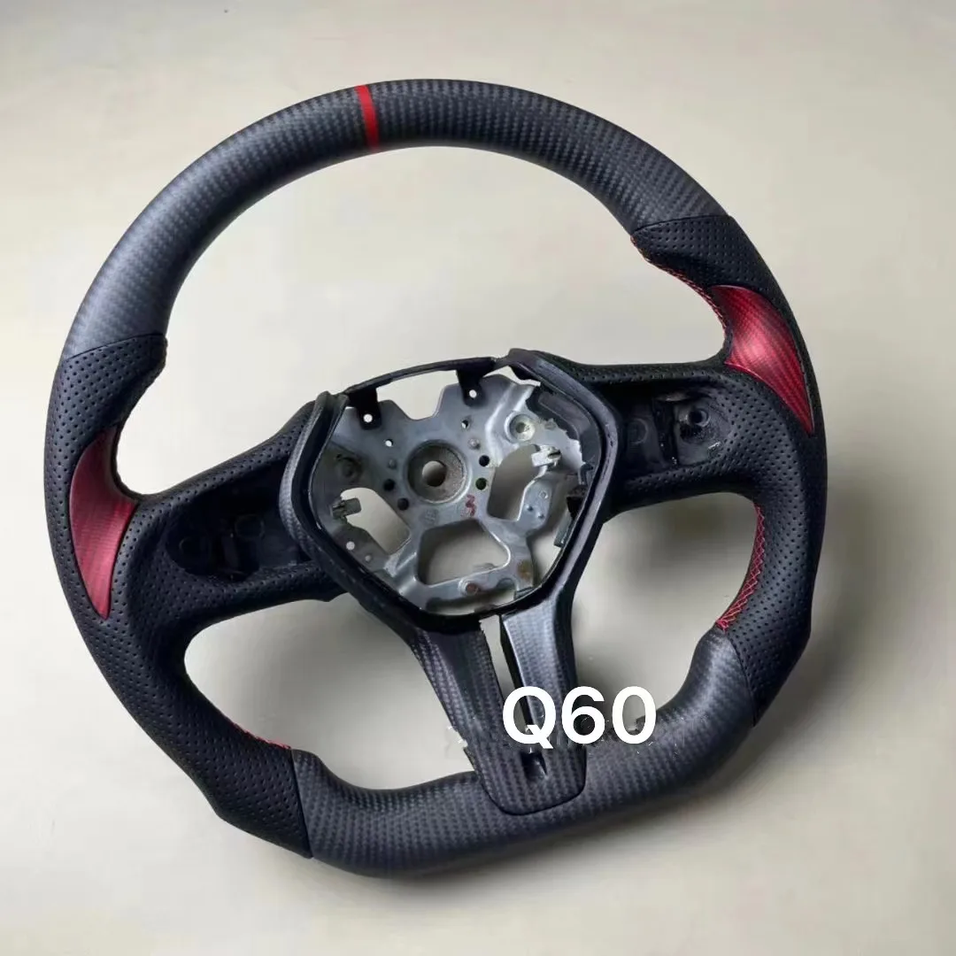 MRD for Infiniti Q60 Customising Carbon Fiber Steering Wheel Racing Wheel Convertible