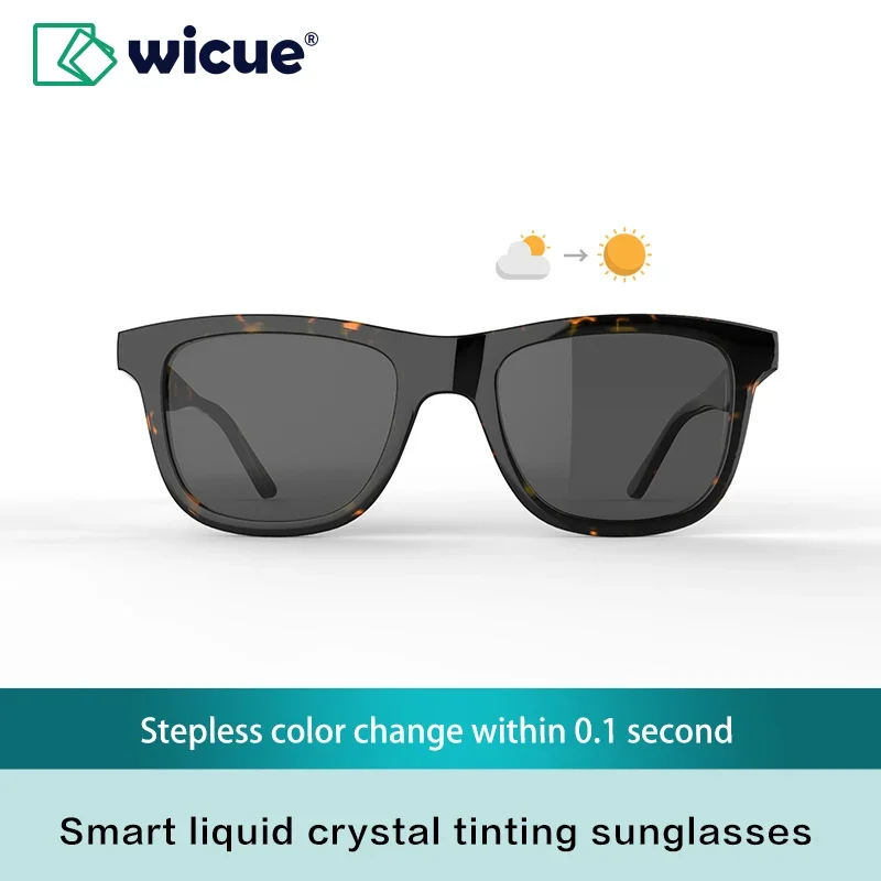 RTS Wicue Quick Response Time Sunglasses 0.1 second automatic dimming glasses 2021 new trendy Polarized light shades