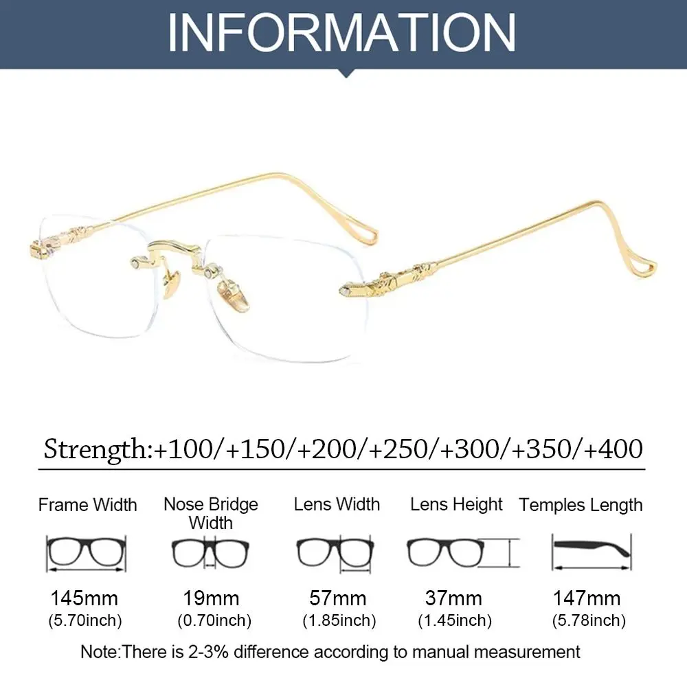 Blue Ray Blocking Anti-Blue Light Reading Glasses Ultralight PC Square Eyeglasses Eye Protection Hyperopia Glasses Men Women