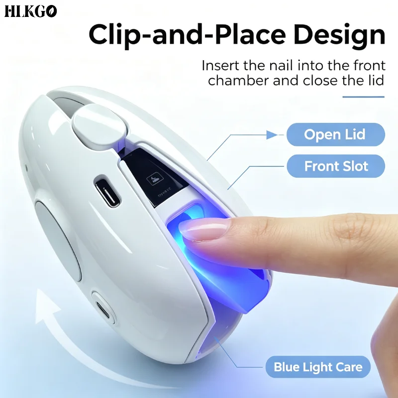 Nail Fungus Laser Device 470nm Blue Light&660nm Red Light&905nm Super Pulsed Invisible Light Smart Remove&Repair Fungal Nail