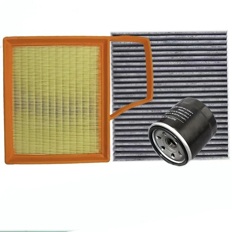 

3pcs/Set Enigne Cabin Air Cleaner Oil Filter for BUICK EXCELLE GT / GX 18T 2017 / GL6 323T 2020 / CHEVROLET MONZA ORLANDO 1.3T