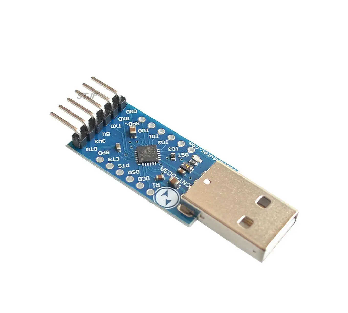 USB 2.0 to TTL UART 6PIN Module Serial Converter CP2104 STC PRGMR Replace CP2102 With Dupont Cables