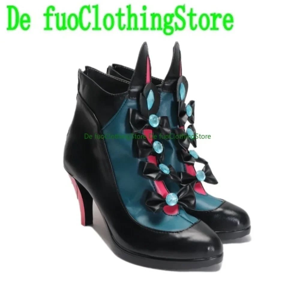 

Обувь для косплея Wuthering Claita, конвенские ботинки в стиле аниме, карнавальные костюмы на Хэллоуин, аксессуарыDefuoClothing