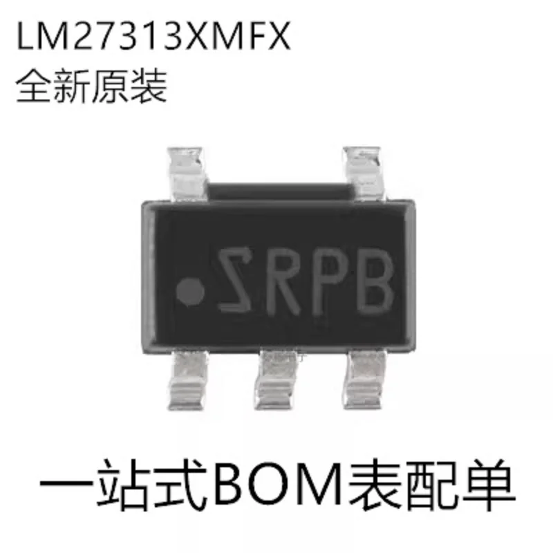 

100pcs/LM27313XMFX/NOPB silk screen SRPB SOT-23-5 boost converter chip IC