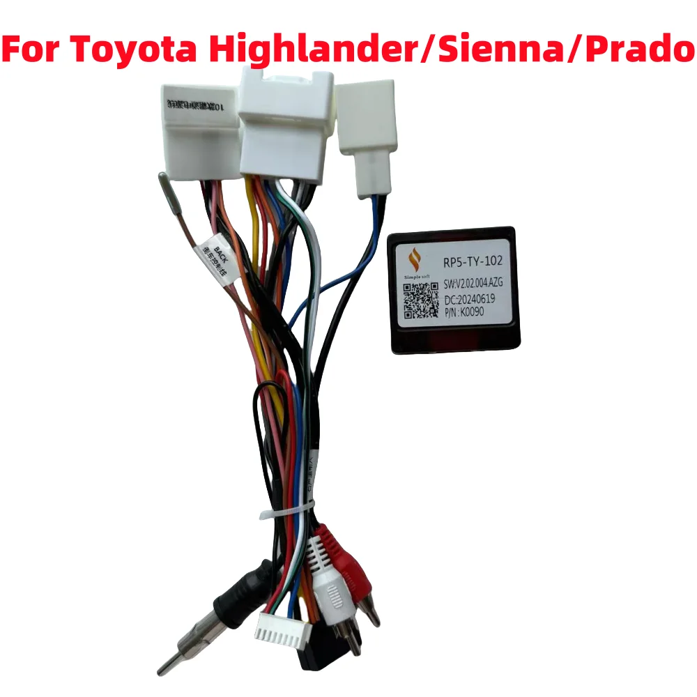 Simple Canbus RP5-TY-102 For Toyota Highlander 2013/Sienna 2006 /RAV4 Prado 2010 /LAND CRUISER 100 2004/ Sequoia/Lexus 330 Prius