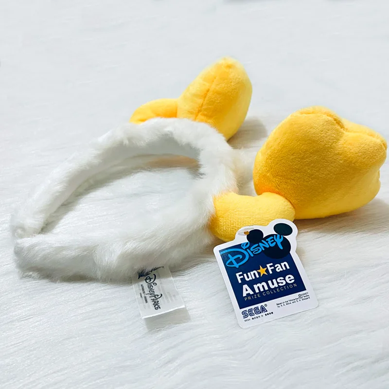 Disney Mickey Hand Headband Hairhoop Donald Duck Foot Cute Classic Disneyland Cartoon Plush Mickey Mouse Headband Women Headwear