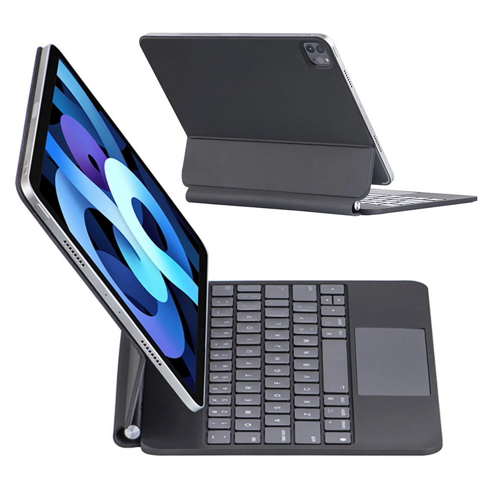 

Magic Case Keyboard BT 5.0 Multi-Touch Trackpad Folio Magic Keyboard Magnetic for iPad Pro 11inch Air 4th/5th Gen 10.9 Inch