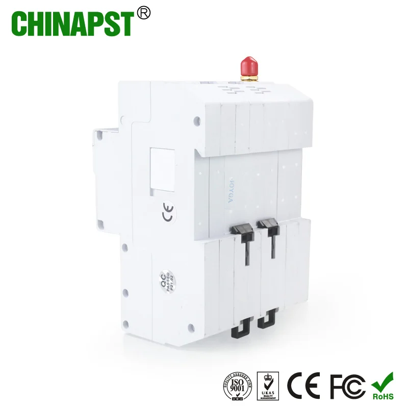 Modischer 2P Tuya Smart MCB Switch Wifi Leistungsschalter mit Messung PST-MCB-2M