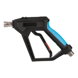 High Pressure Washer Gun, Power Washer Short Gun with 1/4 Inch Quick Connector, M22-14mm Male Inlet for Foam Cannon Car Wash