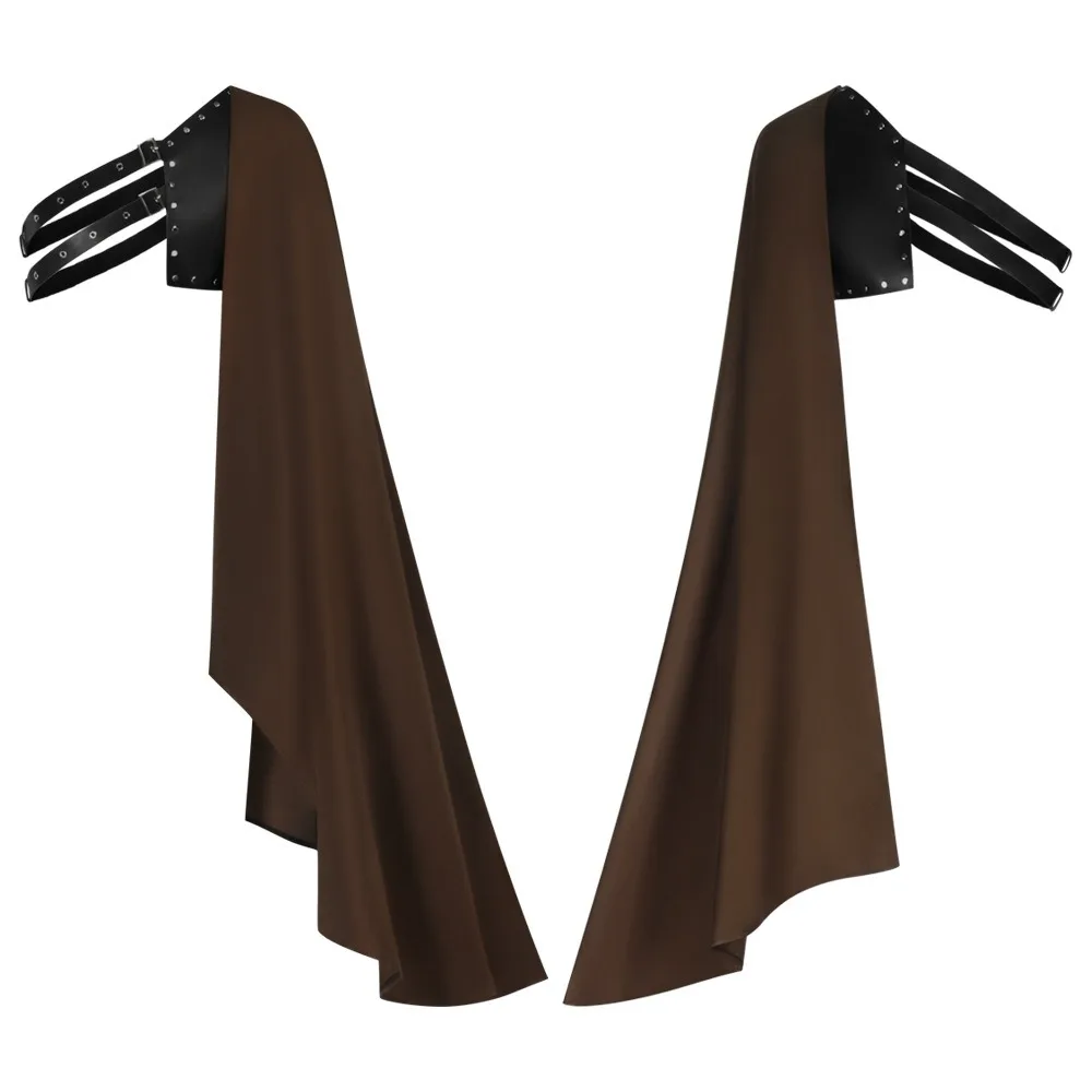 

Fantasy Knight Cape Medieval Cosplay Costume for Halloween Carnival LARP Reenactment