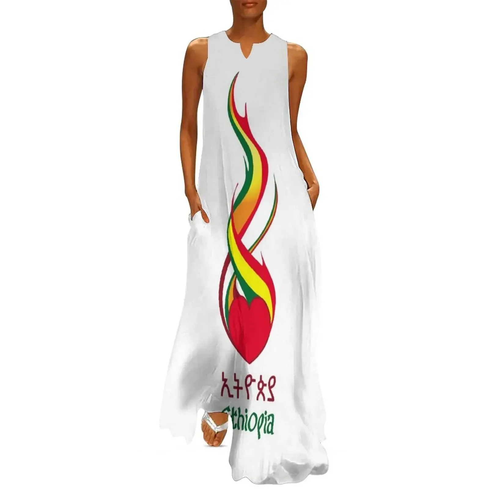 

Ethio Love Long Dress Women's summer dresses dress for women Elegant gowns summer clothes Dress