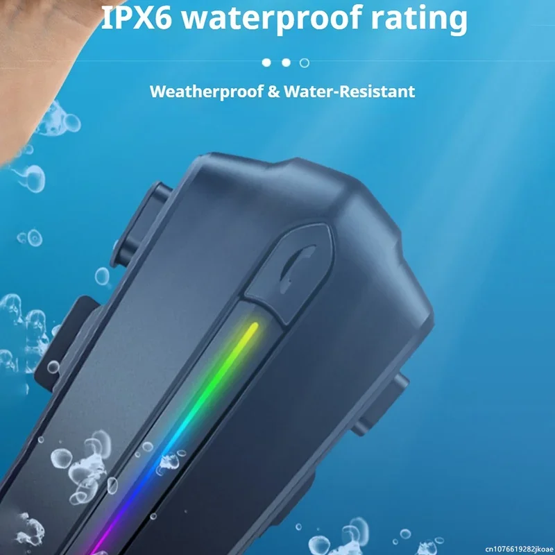 جديد C5S دراجة نارية خوذة سماعة رأس بخاصية البلوتوث IPX6 مقاوم للماء ذكي الحد من الضوضاء HiFi ستيريو HD هيئة التصنيع العسكري دعوة سماعات الموسيقى #6