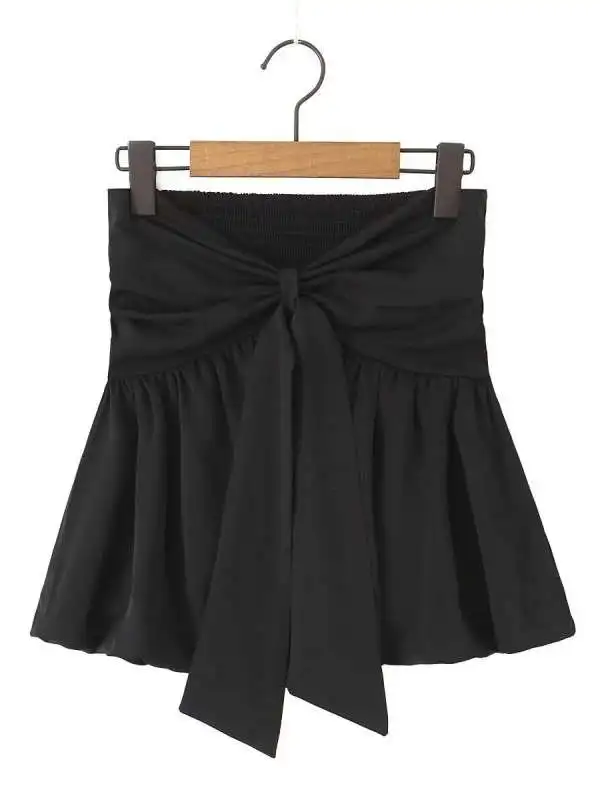 Sexy oulder Bared ort Vest Design Sense Personalizzato Corda intrecciata Avvolgente Petto Vintage Street Sle Colore Trendy Women'...