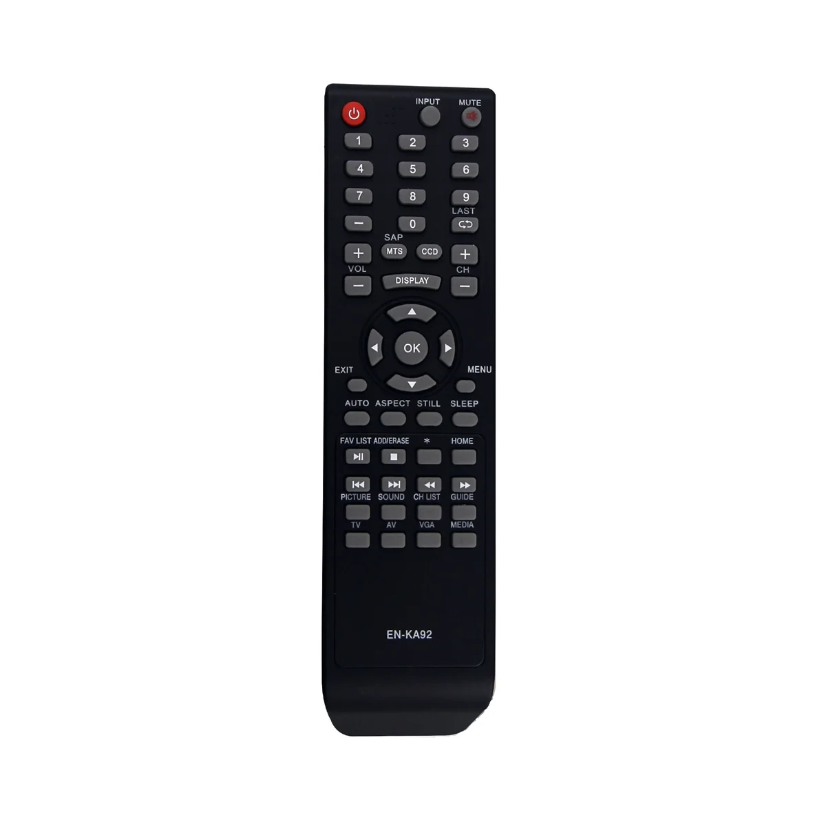 

EN-KA92 Remote Control Replace for TV 32H3E 32H3C 40H3E 40H3C 40H3C 40H3E 40H3EC 32D37 32H3B1 32H3E 32H5FC 32D20