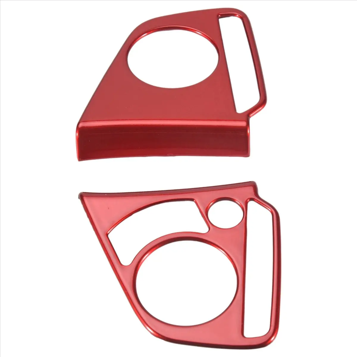 Super Sale Steering Wheel Button Inner Decoration Cover Sticker Trim for 10Th Gen Honda Civic 2016-2020 Red