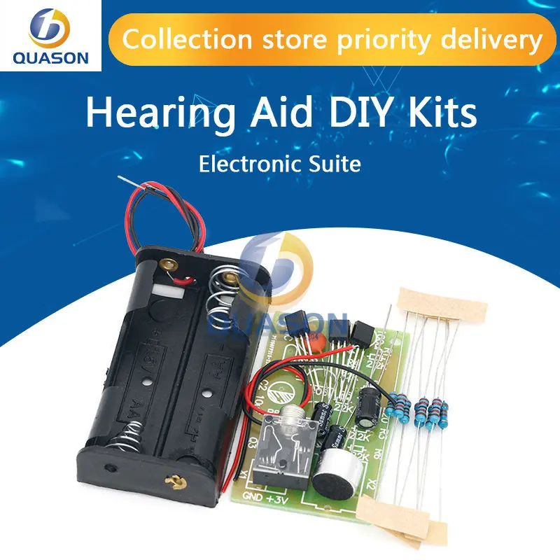 Hearing Aid DIY Kits Electronic Production Suite Training Teaching Parts Electronic Training Parts of DIY Teaching