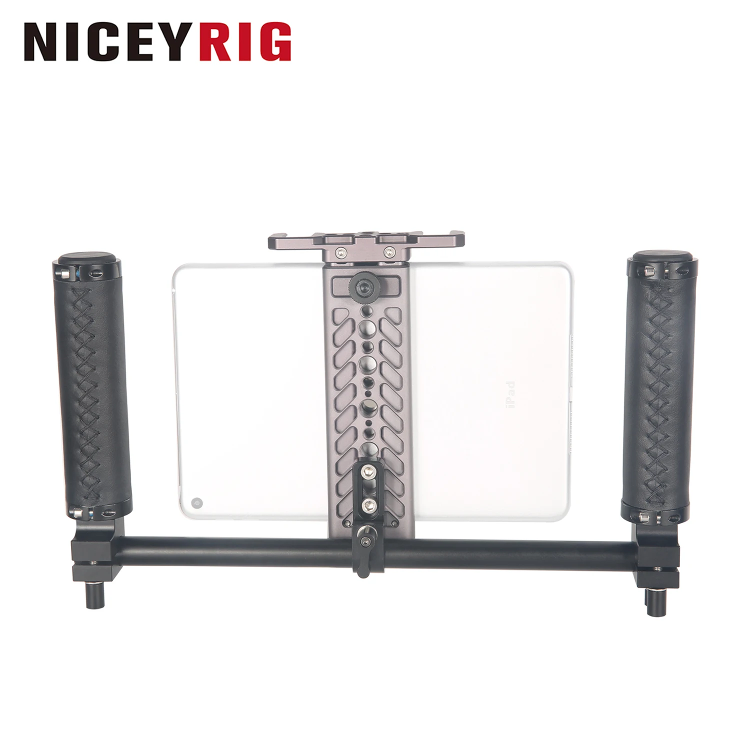 

NICEYRIG Hold the machine with both hands to stabilize and protect the machine for IPad Mini 7.9"/ IPad 9.7"/ IPad 10.5"