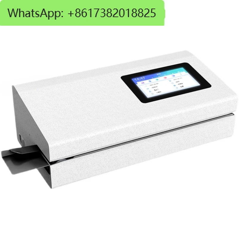 

automatic sealing machine with printing medical plastic operating/ supply room oral sterilization / paper plastic bag