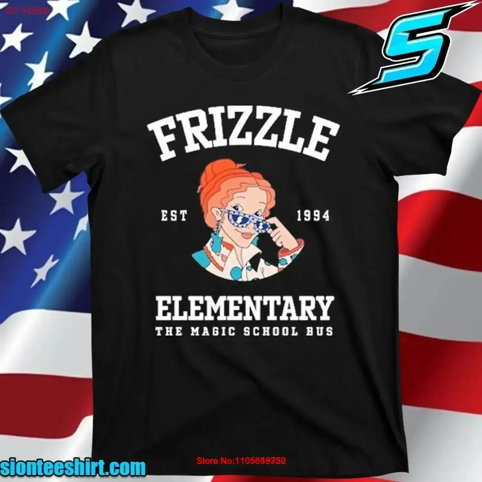 Frizzle Elementary The Magic School Bus Est 1994 T Shirt 2025 Size S 5XL vintage Washed Slightly streetwear Stretched Stylish