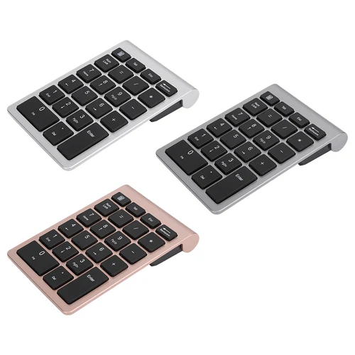 Imagen 2 del producto Teclado numérico Teclado inalámbrico Teclado numérico RF304 22 teclas Teclado numérico USB 2.4G Mini teclado inalámbrico con receptor