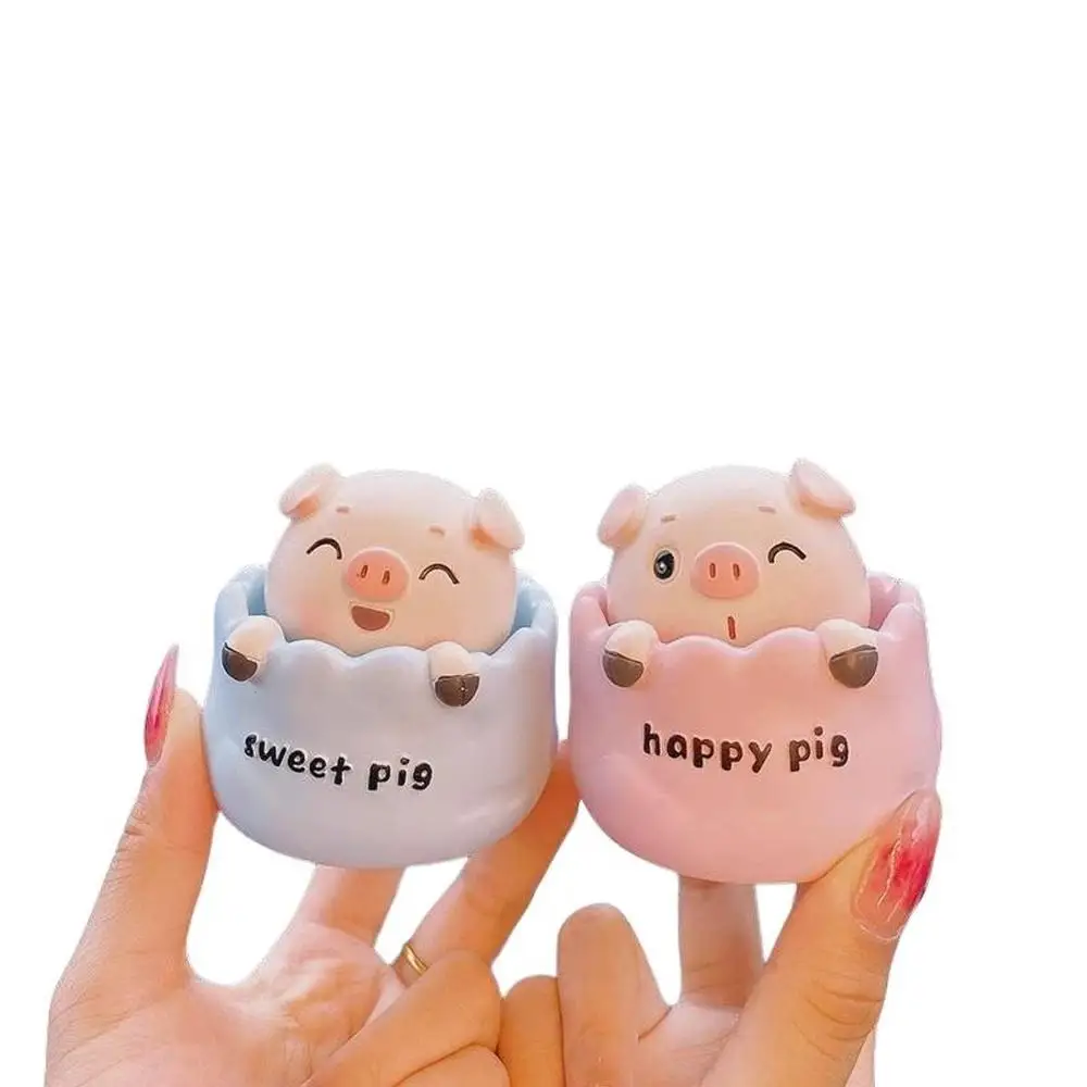 Adorable Nodding Piggy Car Dashboard Decor, Latest Design, High-End Aesthetic Car Interior Ornament Gift, Cute Car Accessory