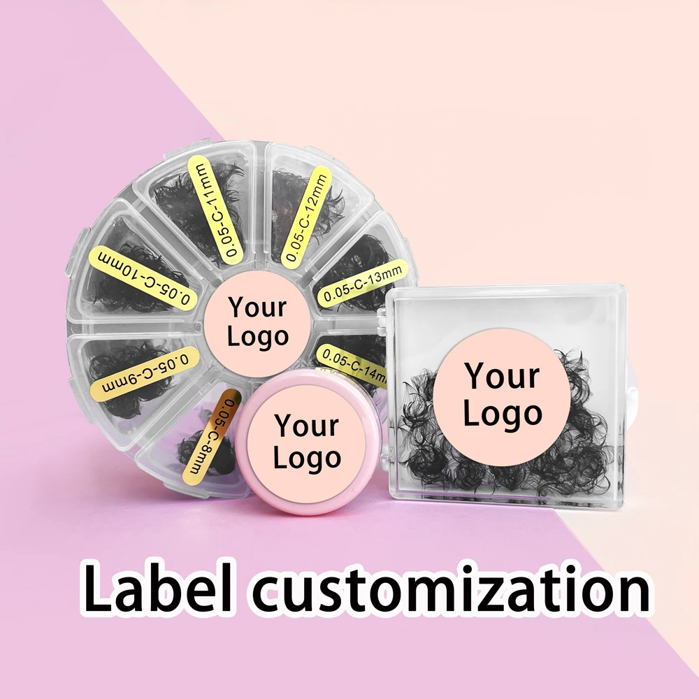 

Customize your own label/Print your brand Logo, or you have other eyelash requirements please contact us.