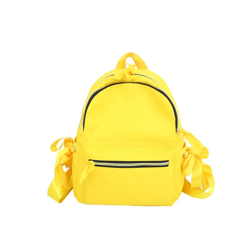 Customized Backpack Personalized Name Women's Candy Colored Student Backpack Large Capacity Travel Backpack