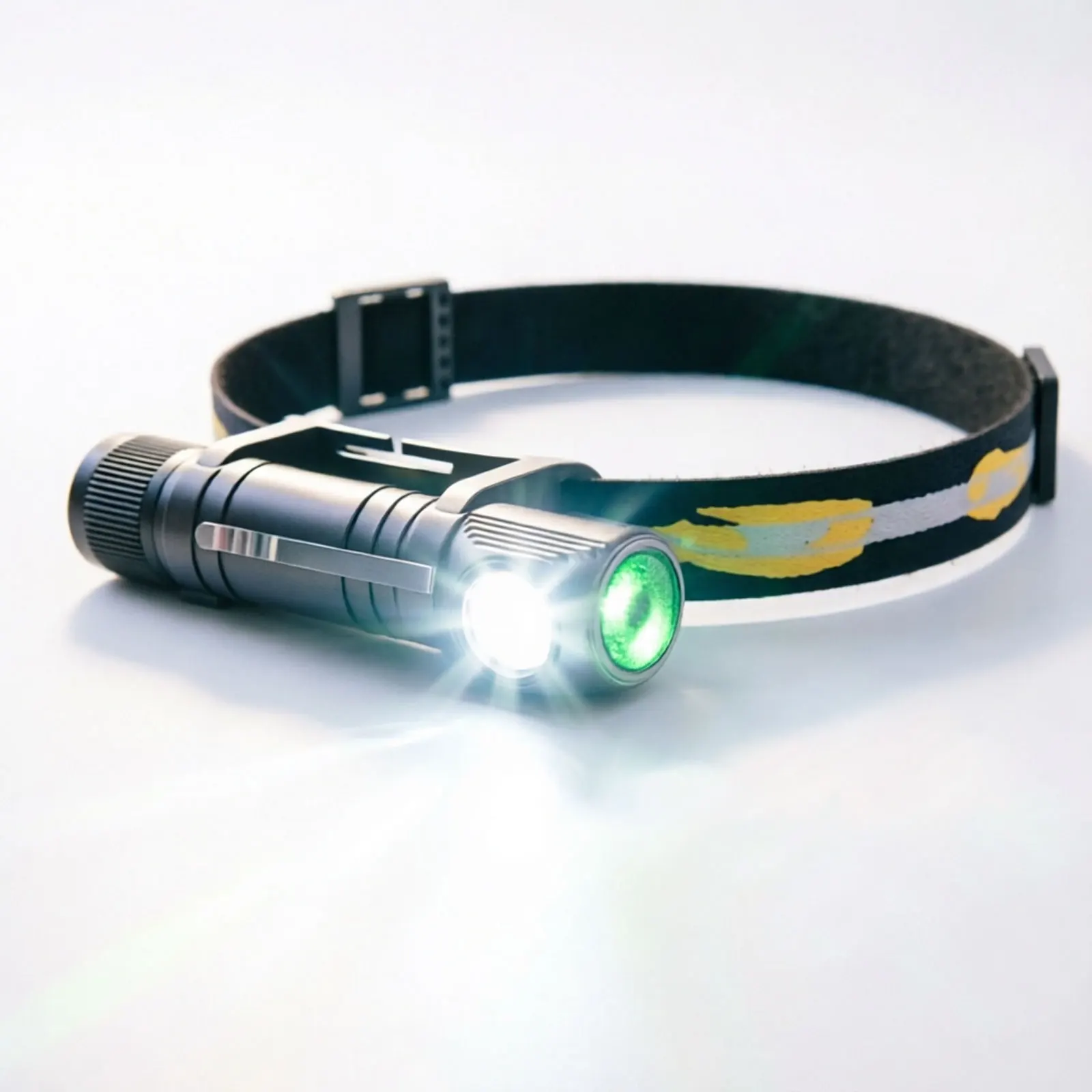 H30 USB Type C Rechargeable Headlamp 18650 Super Bright LED Torch 1200lm Headlight with 3 Modes Power Indicator Magnetic Tail