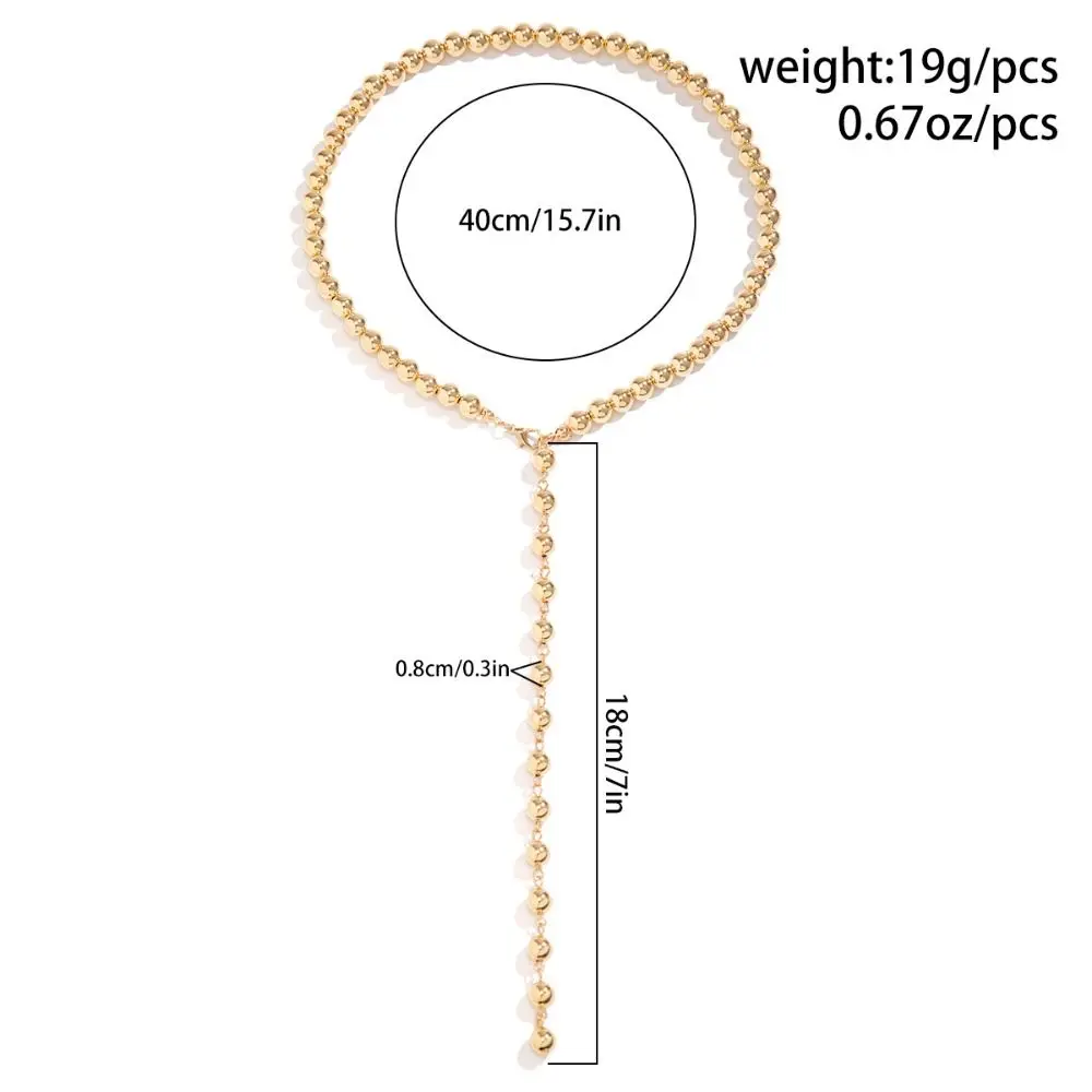 العصرية البوهيمي اللؤلؤ قلادة القوطي الجمالية الرجعية سلسلة الترقوة سلسلة طويلة خمر Y على شكل قلادة هدية فكرة #6